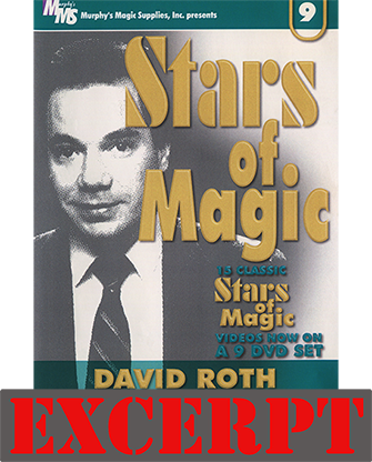 Super Clean Coins Across - Video Download (Excerpt of Stars Of Magic #9 (David Roth))