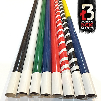 Appearing Cane, Metal / Black by Handsome Criss Taiwan Ben Magic