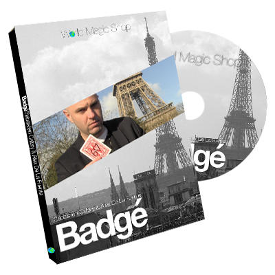 Badge (with DVD and Gimmick) by Alexis De La Fuente and Sebastien Calbry