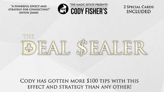 Deal Sealer (with DVD and Gimmicks) by Cody Fisher