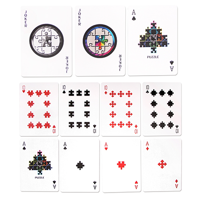 Puzzled Playing Cards by US Card Magic Co