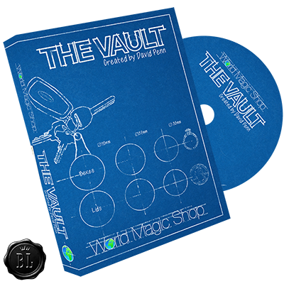 The Vault Clear (with DVD and Gimmick) created by David Penn