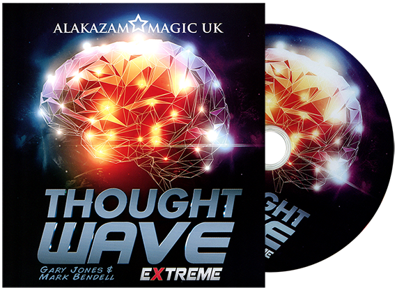 Thought Wave Extreme, Props and DVD by Gary Jones & Alakazam Magic