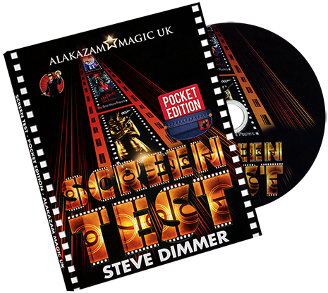Screen Test Pocket Action Pack Edition (with DVD and Gimmicks) by Steve Dimmer
