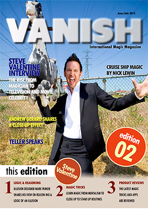 VANISH Magazine June/July 2012 - Steve Valentine - ebook