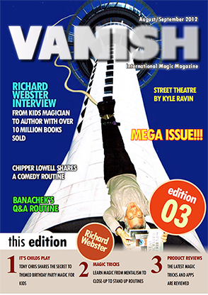 VANISH Magazine August/September 2012 - Richard Webster - ebook