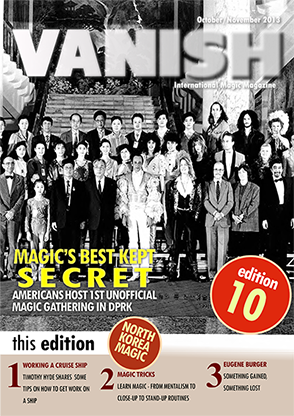 VANISH Magazine October/November 2013 - Hal Myers North Korea Visit - ebook
