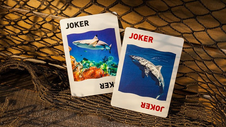 Bicycle Sharks Playing Cards by US Card Magic