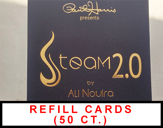 Paul Harris Presents Steam 2.0 Refill Cards, 50 ct. by Paul Harris
