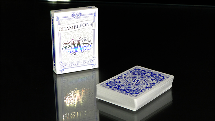Chameleon Playing Cards, Blue by Expert Playing Cards