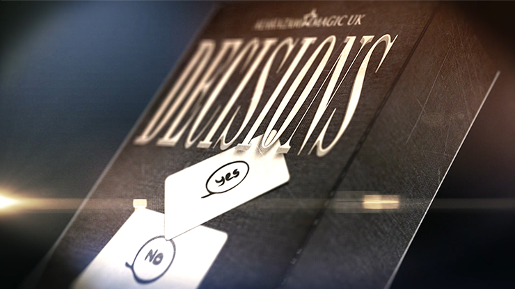 Decisions Blank Edition (with DVD and Gimmick) by Mozique