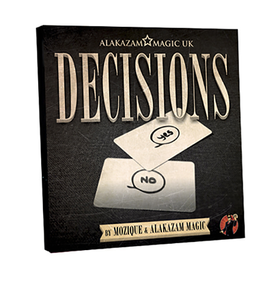 Decisions Blank Edition (with DVD and Gimmick) by Mozique
