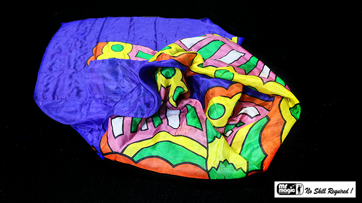Production Silk Butterfly 36 inch x 36 inch by Mr. Magic