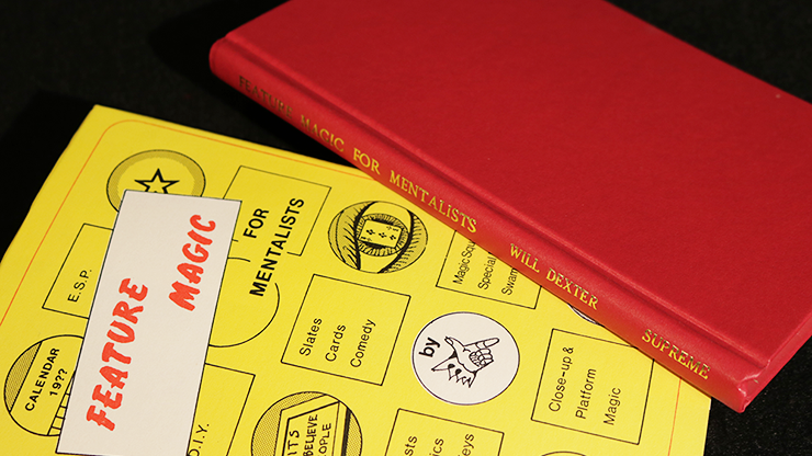 Feature Magic for Mentalists, Limited/Out of Print by Will Dexter
