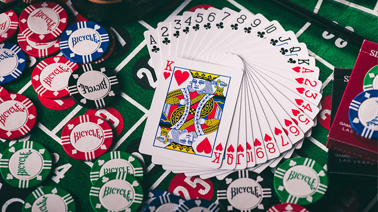 Silver Sackbut Playing Cards, Black