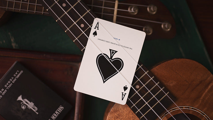 Silver Sackbut Playing Cards, Blue