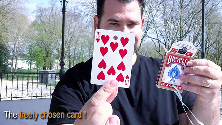 Card on Ribbon by Mickael Chatlain