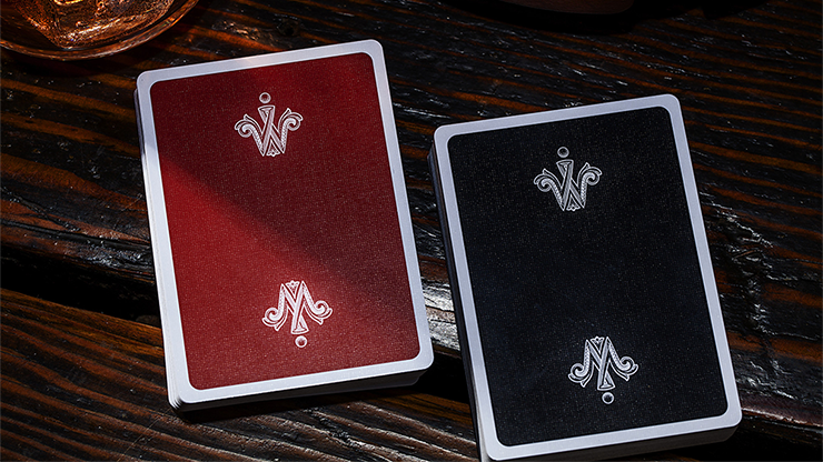 Gamesters Standard Edition Playing Cards, Black by Whispering Imps
