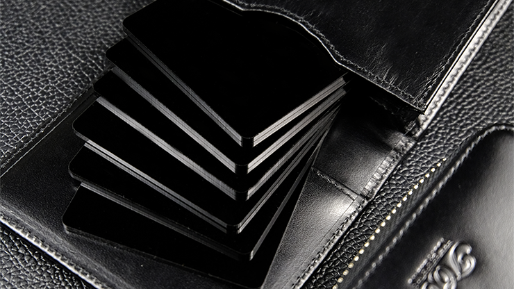 Pure Cardistry, Black Training Playing Cards, 7 packets