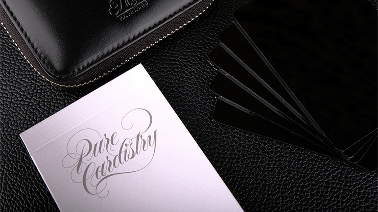 Pure Cardistry, Black Training Playing Cards, 7 packets
