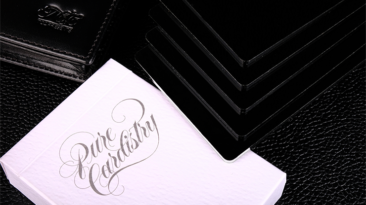 Pure Cardistry, Black Training Playing Cards, 7 packets