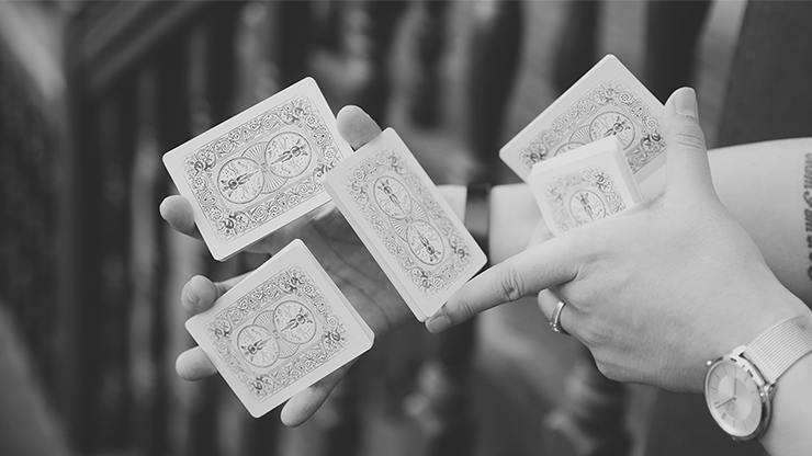 Bicycle Dragonlord White Edition Playing Cards, Includes 5 Gaff Cards