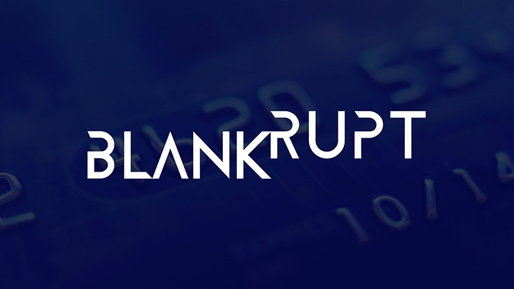 Blankrupt Thick Strip UK Version, Gimmicks and Online Instructions by Josh Janousky
