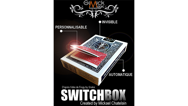 SWITCHBOX, Blue by Mickael Chatelain
