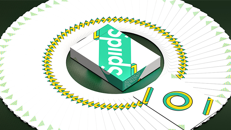 Spud Playing Cards, Green Edition