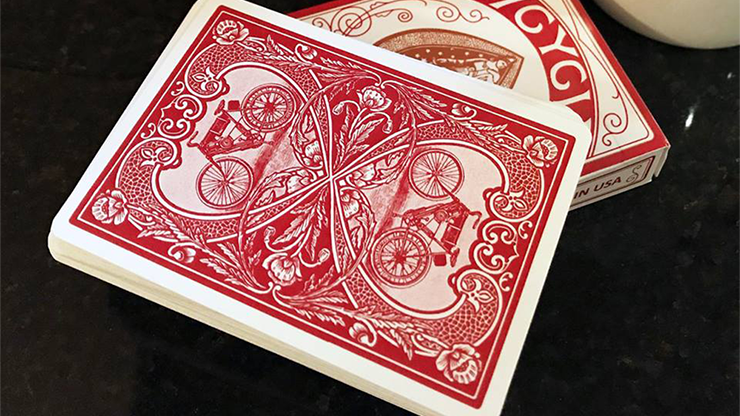 Bicycle AutoBike No. 1, Red Playing Cards
