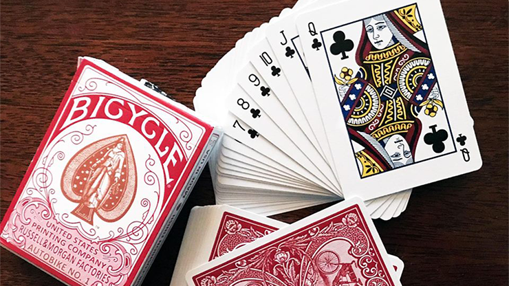 Bicycle AutoBike No. 1, Red Playing Cards