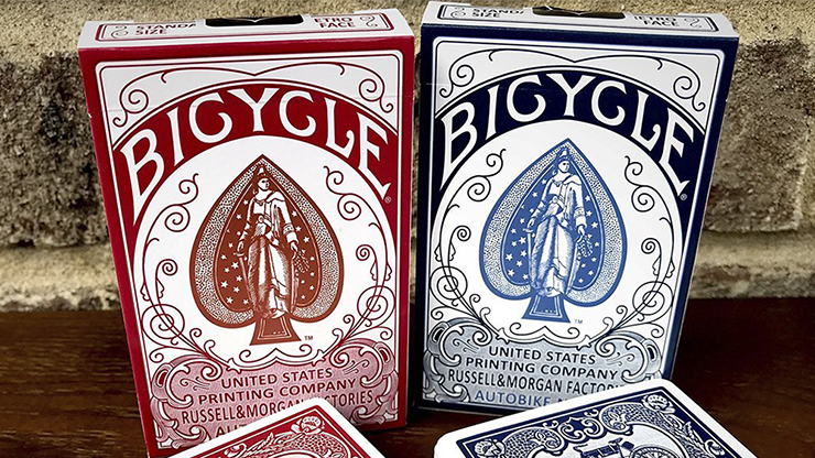 Bicycle AutoBike No. 1, Red Playing Cards