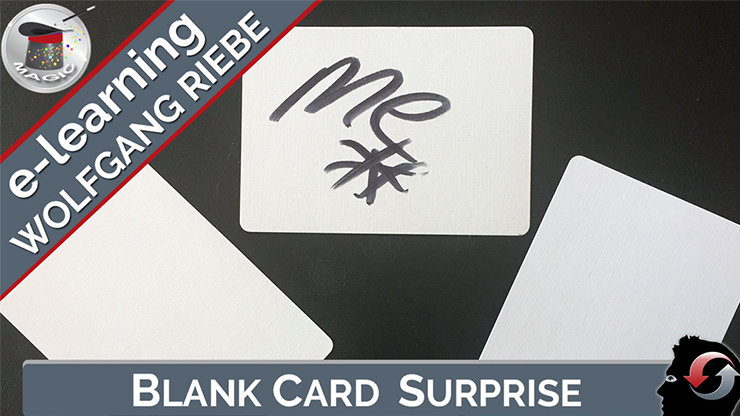 Blank Card Surprise by Wolfgang Riebe - Video Download