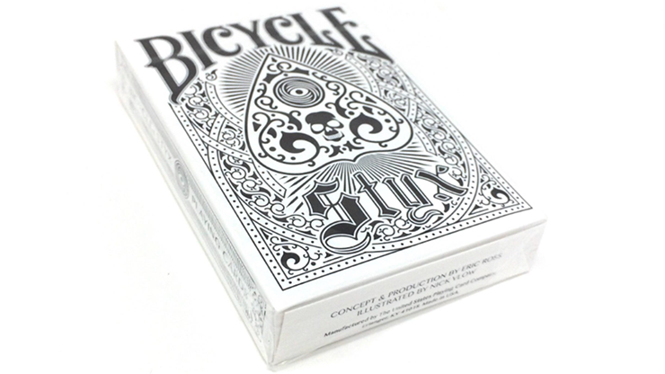 Bicycle Styx Playing Cards, White by US Card Magic Company