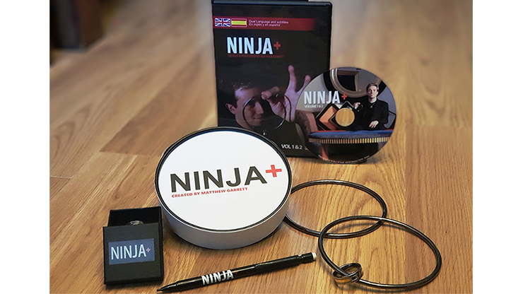 Ninja+ Deluxe CHROME BLACK, With Online Instructions by Matthew Garrett