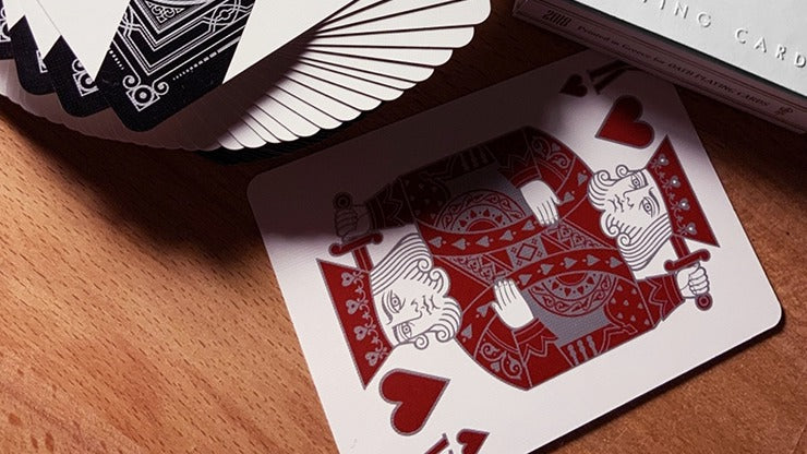 Less Playing Cards, Silver by Lotrek