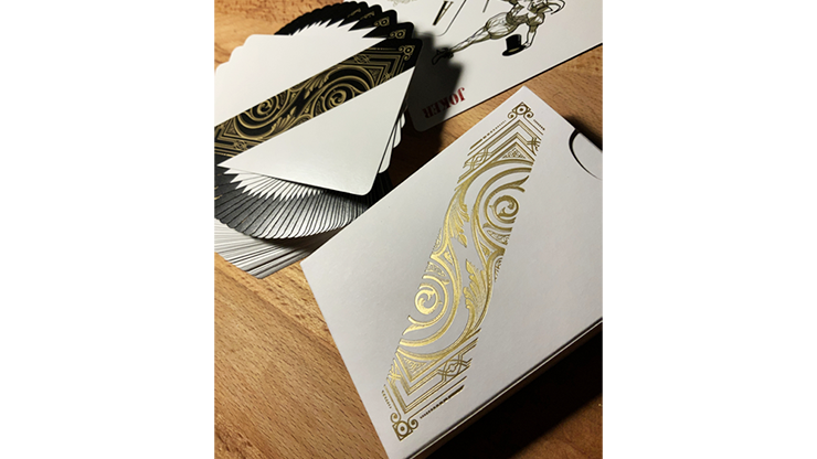 Less Playing Cards, Gold by Lotrek
