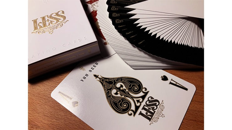 Less Playing Cards, Gold by Lotrek
