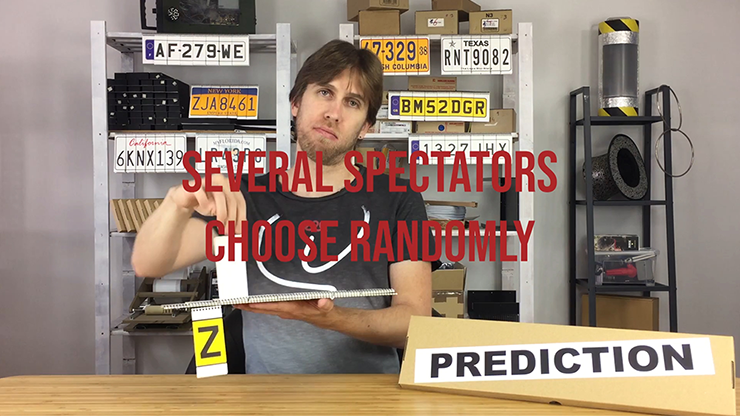 LICENSE PLATE PREDICTION - UNITED KINGDOM, Gimmicks and Online Instructions by Martin Andersen