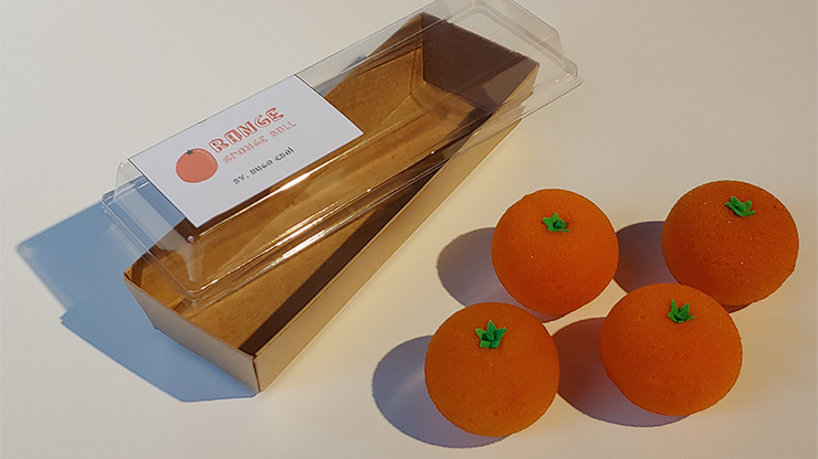 Fruit Sponge Ball, Orange by Hugo Choi