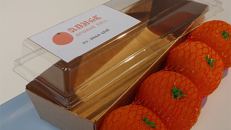 Fruit Sponge Ball, Orange by Hugo Choi