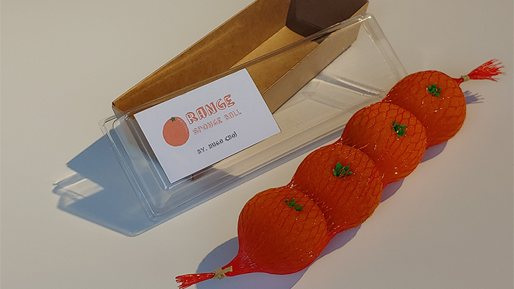 Fruit Sponge Ball, Orange by Hugo Choi