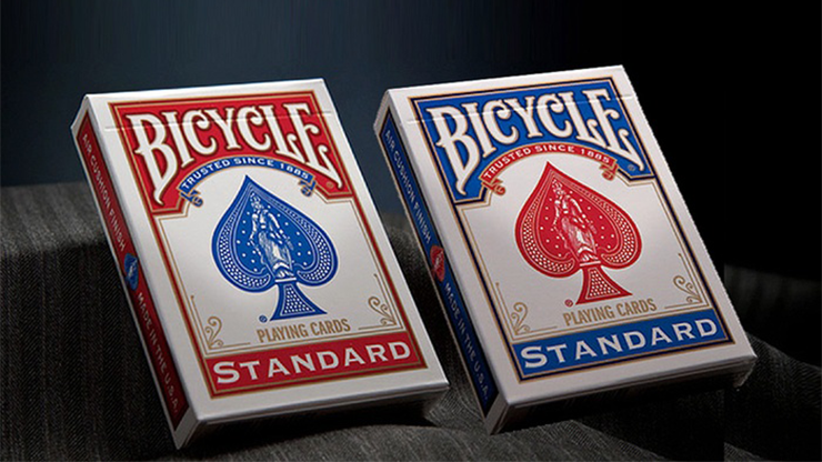 Bicycle Standard Playing Cards in Mixed Case Red/Blue by USPCC