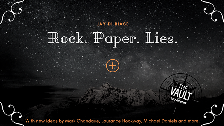 The Vault - Rock Paper Lies Plus by Jay Di Biase - Video Download