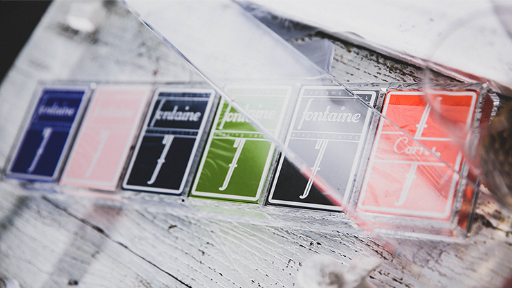 Crystal Card Magic Display 6 Deck Case by TCC