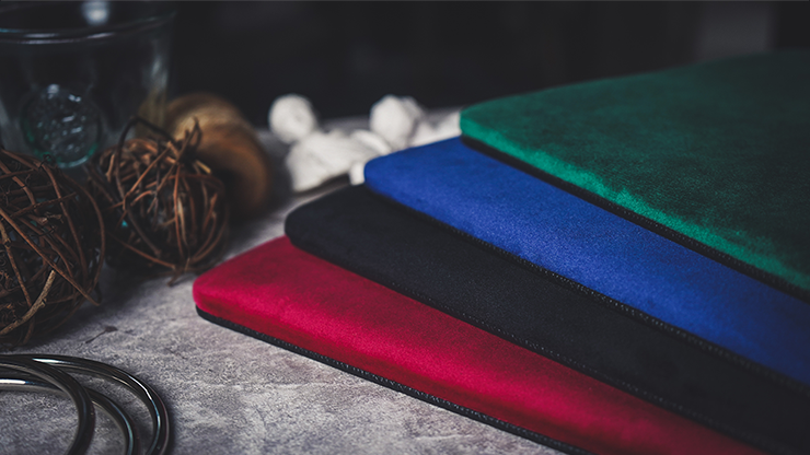 Suede Leather Mini Pad, Red by TCC