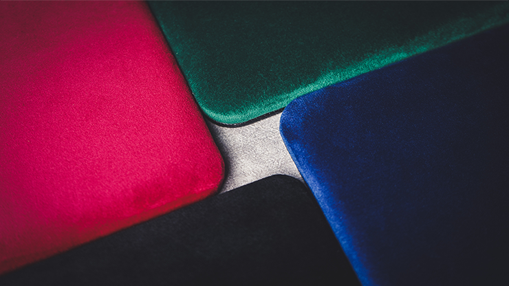 Suede Leather Mini Pad, Red by TCC