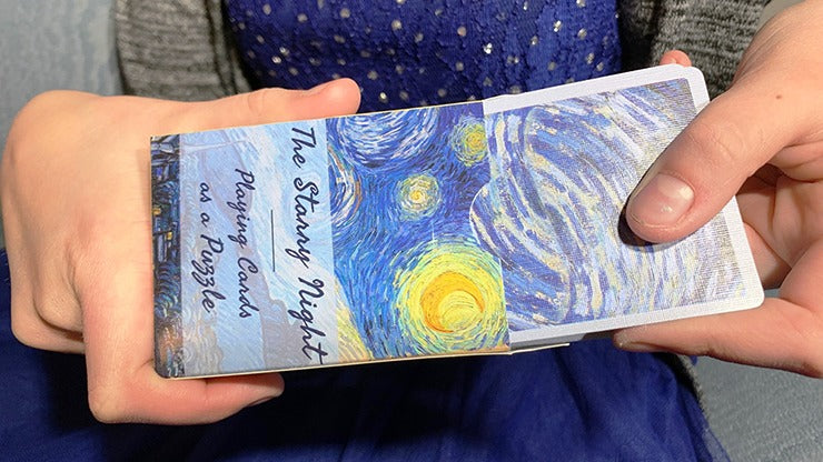 Limited Edition Gilded Vincent van Gough The Starry Night Playing Cards