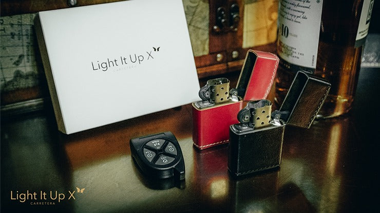 Limited Edition Light It Up Scarlet Shine Edition, Gimmicks, Remote and Online Instructions by SansMinds