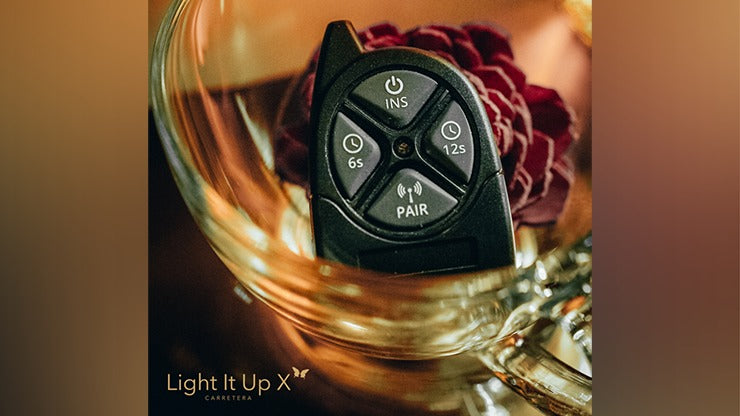 Limited Edition Light It Up Scarlet Shine Edition, Gimmicks, Remote and Online Instructions by SansMinds